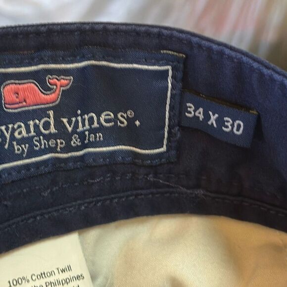 Vineyard Vines Slim Fit Club Pants size W34 x L30 Style 1P0180 Navy Blue - Picture 13 of 16